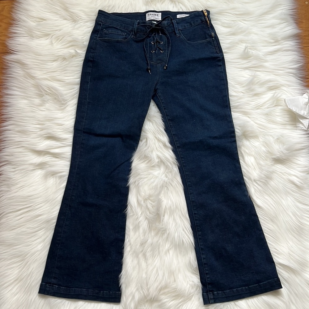 Frame Denim Le Crop Mini Boot Jeans